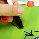 Portable Football Tactic Board Training Guide Double Sided Magnetic Tactic  P1B4