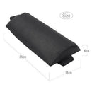 2X Folding Recliner Chairs Headrest Cushion Pillow for Outdoor Sun Lounger