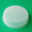 White Plastic Birds Feeding Station Bath Tray Birdseed Bowl Garden Supplies