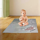 130X160CM Throw Blanket Super Soft Creative Fleece Reversible Snowflake Fla L1V6