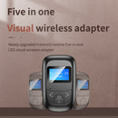 T14 LCD Display Bluetooth Audio Receiver Transmitter AUX Handsfree Adapter