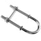 2pcs Bow Stern Eye U Bolt 1/2" 12mm Stainless Steel For Boat Marine