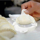 Dumpling Kitchen Tools Hand Pinch Dumplings Mold Maker Tool White(M)
