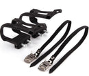 Cycling Road Bike Mountain Bicycle Toe Clips With Straps For Bike Pedal MO