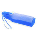 500 ml Blue Gourde with Portable water dispenser bottle for Dog Chat