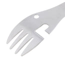 Practical Rust Proof Solid Titanium Fork&Spoon Combo Flatware Tableware for