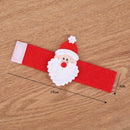 4* Non-woven Fabrics Napkin Rings Serviette Buckle Dinner Christmas Home Ho Y4K3