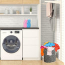 Large Capacity Foldable Laundry Basket Clothes Drawstring Storage Bucket