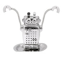 Robot Tea Loose Leaf Diffuser Infuser Strainer Herbal Spice Filter