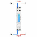 Single Phase LCD Backlit Wattmeter Power Consumption Watt Energy Meter kWh  A6A7
