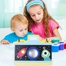 Multi-Prism Effect Cartoon Camera Style Kaleidoscope Paper Card Fun Toys