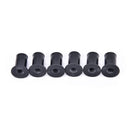 6pcs M5 rubber grommet well nuts blind fastener windscreen kayak accessories BX