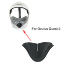 Solid VR Headset Gaming Soft Fashion Nose Pad Easy Install for Oculus Quest 2