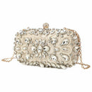 Evening Bags Diamond Rhinestone Pearls Beaded Day Clutch Women's Purse Hand