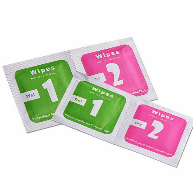 10set Cleaning Cloth Alcohol prep pads for Smartphone Tablet Touch Screen 2017AU
