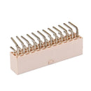 5pcs 24Pin 24 Pin Power Supply PCB Solder ATX L Angled Plug Connector Socket