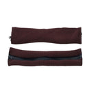 2Pcs Chair Armrest Covers Office Armchair Arm Cover Elastic Protector Coffee