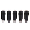 5x DC Power Micro USB 5 Pin Male to 5.5x2.1mm Female Charging Adapter