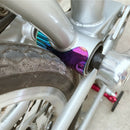 Folding Bike BB Frame Protector Adhesive Bottom Bracket Protection Colorful