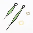 1 Set Luminous Clock Hands Glow in the Dark Pointers for Quartz Clock Repairing
