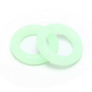 10pcs Green Camping Nail Night Vision Luminous Ring Round Tents Accessories OZ