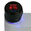 X20 Handsfree Bluetooth 5.0 MP3 FM Transmitter Music Player LCD Car Charger