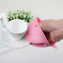 1Pc Cute Pig Heat Resistant Silicone Anti-Slip Oven Glove Mitt Cake Baking Use