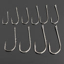 70Pcs/Lots Assorted Fishing Sharpened Hook Lure Tackle Bait  Hooks Box-
