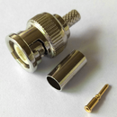 5x Male BNC RF Connector Adapter RG58 RG-58 Coax Coaxial Cable Crimp Plug