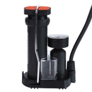 Mini Portable High-pressure Foot Pump Bike Bicycle MTB Tire Floor Inflator Black