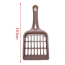 Plastic Non slip Grip Pet Cat Dog Wastes Trash Cleaner Litter Scoop Random