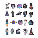 50pcs Spaceman Spaceport Skateboard Stickers Laptop Luggage Decals StickerSE