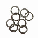 200pcs Stainless Steel Fishing Split Rings Lure Solid Ring Loop Connectors