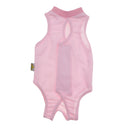 2PCS Pet Apparel  Suit for Cats Sterilization Care Weaning Pink M L
