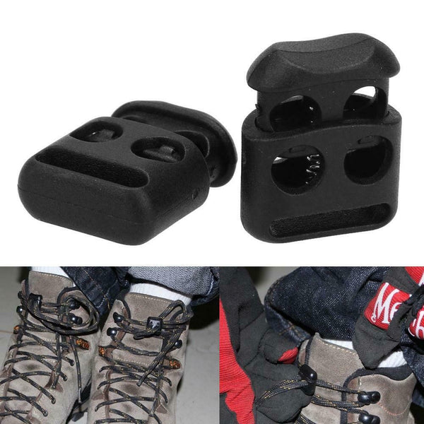 10pcs Rope Adjustment Buckle Lace slip type Fast Easy Shoelace Clasp #gib