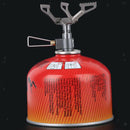 Compact Camping Gas Stove Burner Folding Ultralight Propane Canister Tank Stove