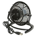 USB Small Desktop Office Fan 360 Degree Rotatable Computer Laptop Summer Cooler