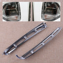 2xHeadlight Eyebrow Decor Trim Chrome Strip Fit For Hyundai Santa Fe Sports 2019