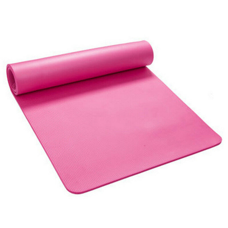 Yoga Mat Dancing Women Men Fitness Exercising Gymnastic Workout Pad Pink