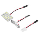 DC 12V T10/BA9S 5630 SMD 15LED Car Interior Dome Reading Light Panel Lamp