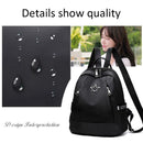 Women Casual Backpack Student Star Schoolbags Travel Waterproof Knapsack