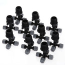 10pcs 4 Outlet Micro Spray Cooling Garden Irrigation Sprinkler w/ Connector