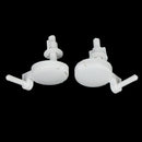1pcs Plastic Toilet Seat Screws Fixings Fit Toilet Seats Hinges Repair Tools N3C