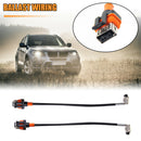2pcs HID Relay Harness Bulb Ballast Connector D1S D1R D1C 35W AMP Wiring Adapter