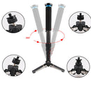 Desktop Mini Tripod Load 3KG Universal 3 Legs Monopod Base Stand Unipod