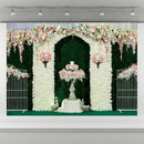 0.9x1.5m Flower Wedding Photography Backdrops Wall Background Cloth Props A