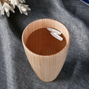 Natural Wooden Water Tea Mug Beer Cup Beer Tankard Groomsmen Cup 13cm Ivory