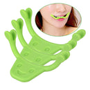 3 Pack Useful Smile Trainer Face Line Lifting Training Smile Maker Green .