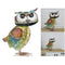Iron Art Outdoor Patio Decorative Animal Garden Decor Lawn Decorative Owl Statue