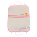 Oxford Cloth Car Storage Bag Folding Mobile Mummy Bag Pink